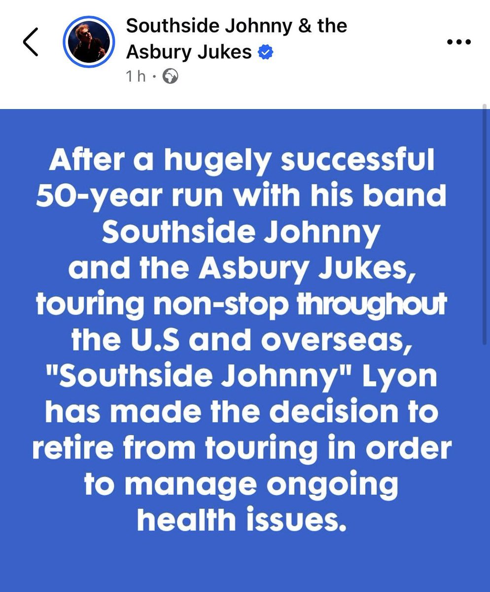 claireon_X's tweet photo. Hey, @asburyjukes !!!
Thank You for this incredible 50 year trip…
Now’s the time for rest.
Now's the time for a different kind of fun.
We love You!!!
❤️🎸🇺🇸🎷🇮🇹❤️
#FromItalyForBruce
#SouthsideJohnny
#Springsteen
#21Dicembre
#December21th
#Buongiorno
Credit to all 📸 https://t.co/nRaPpsWS6W