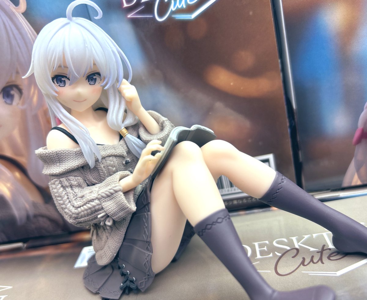 🧹プライズ入荷🧹 魔女の旅々 Desktop Cute フィギュア イレイナ～私服