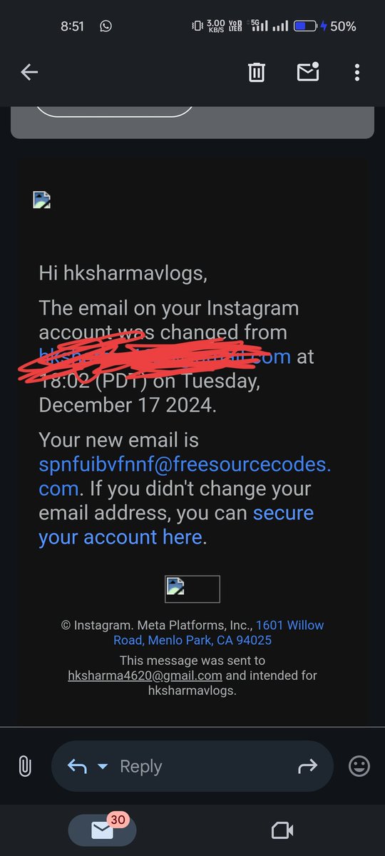 hksharmavlogs's tweet photo. "URGENT HELP NEEDED!

My Instagram account has been hacked and I need your help to recover it!
@MetaIndia my Instagram account @hksharmavlogs has been hacked! Please help me recover my account ASAP! #InstagramHacked #HelpMeRecover #MetaIndia" https://t.co/Z9R14EXUVd