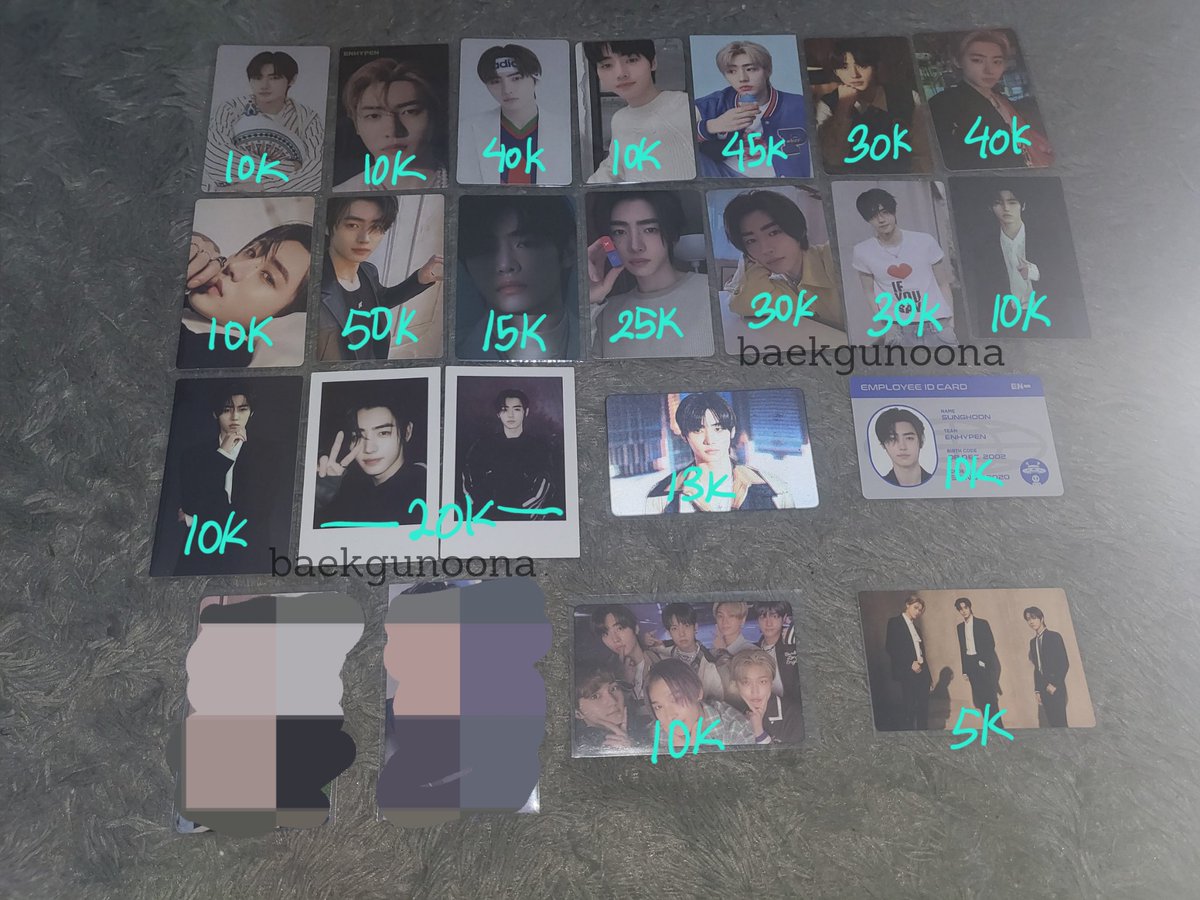baekgunoona's tweet photo. [HELP RT]

Clearance sale aab photocard enhypen

-- dom bandung
-- (-) adm 🍊

🏷️ Wts pc enha jungwon heeseung jay jake sunghoon sunoo ni-ki album tc fate bdo bdc db mdo yzy ob r:u daydream pob https://t.co/FCto6zBwkh