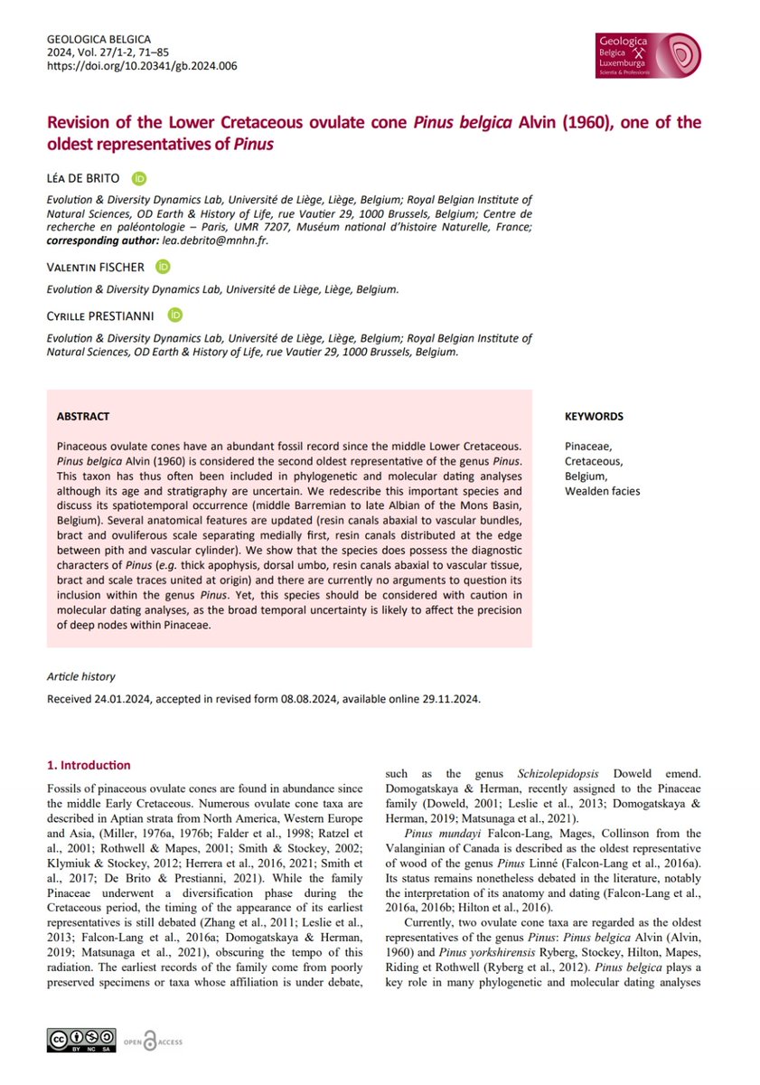 Geologica Belgica Journal tweet media