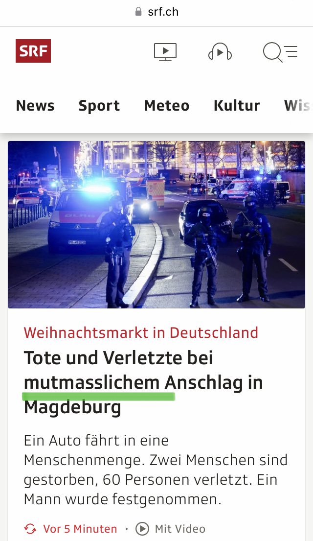 felizitasfluri's tweet photo. Nur das @SRF denkt es könnte vielleicht noch ein Unfall gewesen sein....🤦🏼‍♀️Euch ist nicht mehr zu helfen!!!! https://t.co/IRvWXqm0bJ