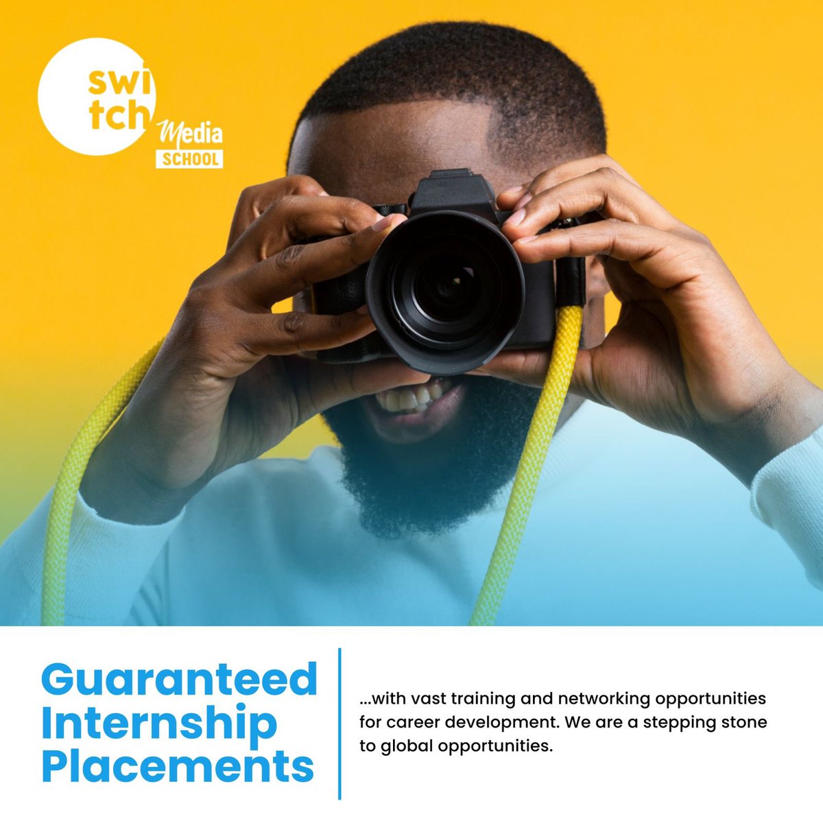 <a href="/switchmediasch/">Switch Media School</a> in Nairobi delivers industry-driven media programs. Learn from the minds that created #SwitchTV, the region’s trailblazing youth TV channel.