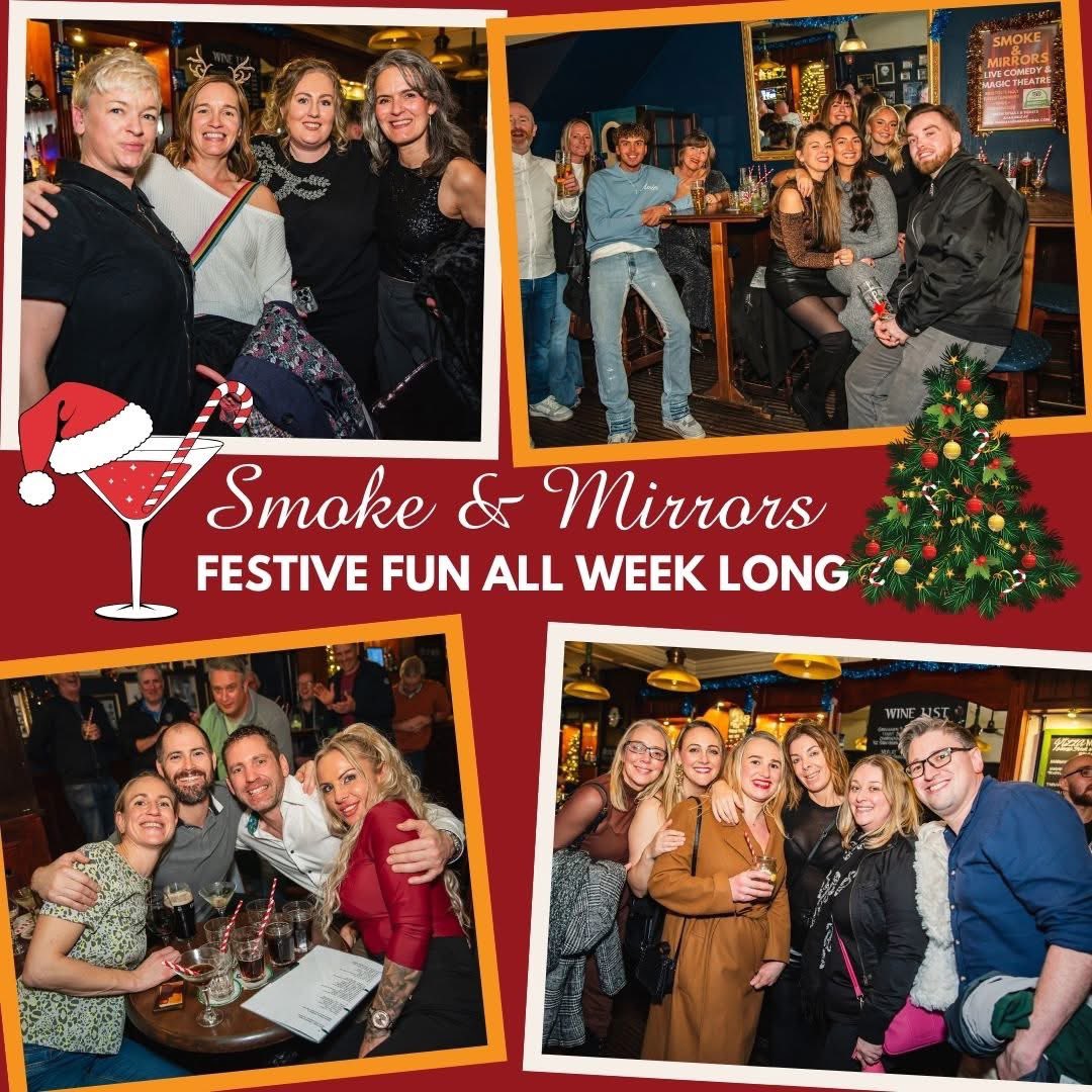 🎭 Tonight at Smoke &amp; Mirrors Theatre at 9pm, we have Live Magic with Daniel Chard - Modern Magician and The Stand Up Magician!! 🎩

🎸Following the shows we have Live Music in the Bar with Alfie Kingston plus Close-Up Magic at your Table!🎤

🎟Tickets at smokeandmirrorsbar.com/tickets