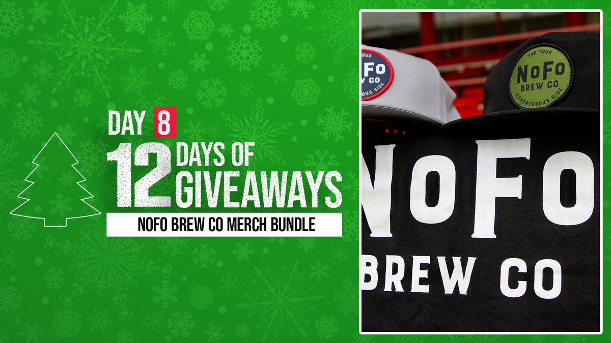 Walsall FC (@wfcofficial) on Twitter photo 🎄 #12DaysOfGiveaways - Day 8⃣!
👕 We're giving you the chance to get your hands on some <a href="/NoFoBrewCo/">NoFo Brew Co</a> merchandise!
To be in with a chance of winning, simply LIKE & REPOST this post & we'll pick a winner in the next few days! 🎁 🎄 #12DaysOfGiveaways - Day 8⃣!
👕 We're giving you the chance to get your hands on some <a href="/NoFoBrewCo/">NoFo Brew Co</a> merchandise!
To be in with a chance of winning, simply LIKE & REPOST this post & we'll pick a winner in the next few days! 🎁