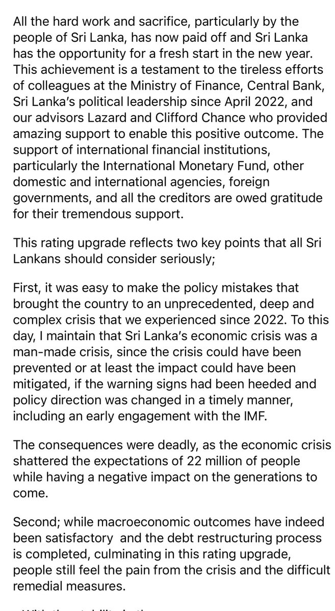 Mahinda Siriwardana tweet media