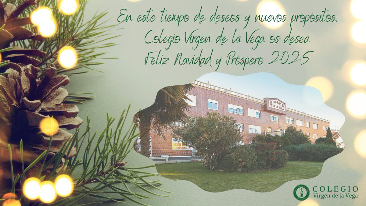 ¡Enhorabuena por el trimestre!

Ahora toca descansar y coger fuerzas para afrontar el 2º, nos volvemos a ver el 8 de enero.

✨Feliz Navidad y Próspero 2025✨

#ComunidadEducativa
#SomosVirgendelaVega
#SerporEncimadeParecer