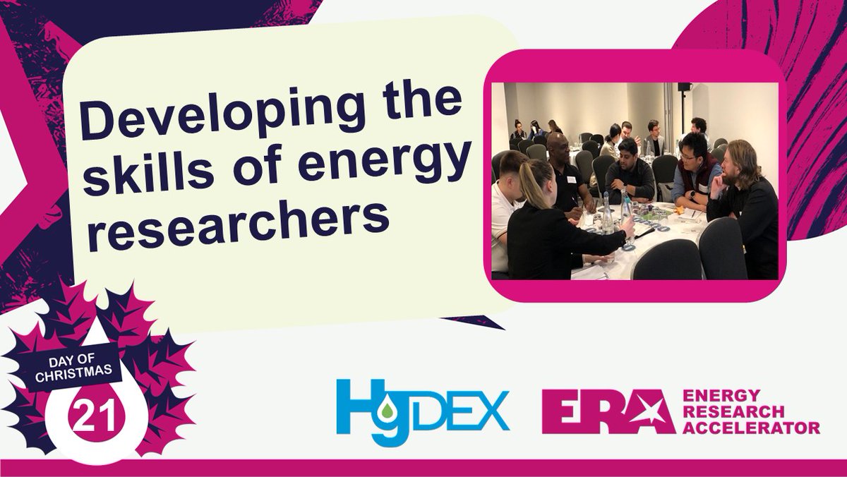 EnergyRA's tweet image. 🎄On Day 21 of our #Xmas countdown we're looking at the work we've done to boost researcher skills. Workshops included: Raising Your Research Profile – Video training; How to Design a Workshop; AI for Beginners. Register here for our 2025 Skills Retreat: bit.ly/3DoubNE