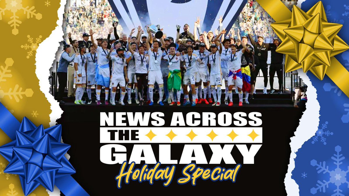 Nag_News's tweet photo. 🚨LIVE SHOW TOMORROW🚨

6pm 

A Holiday Special to end the year . 
Hope you can join us for a pre-Christmas NAG . 

Keep On NAGn 

#LAgalaxy https://t.co/60W9dltGZC