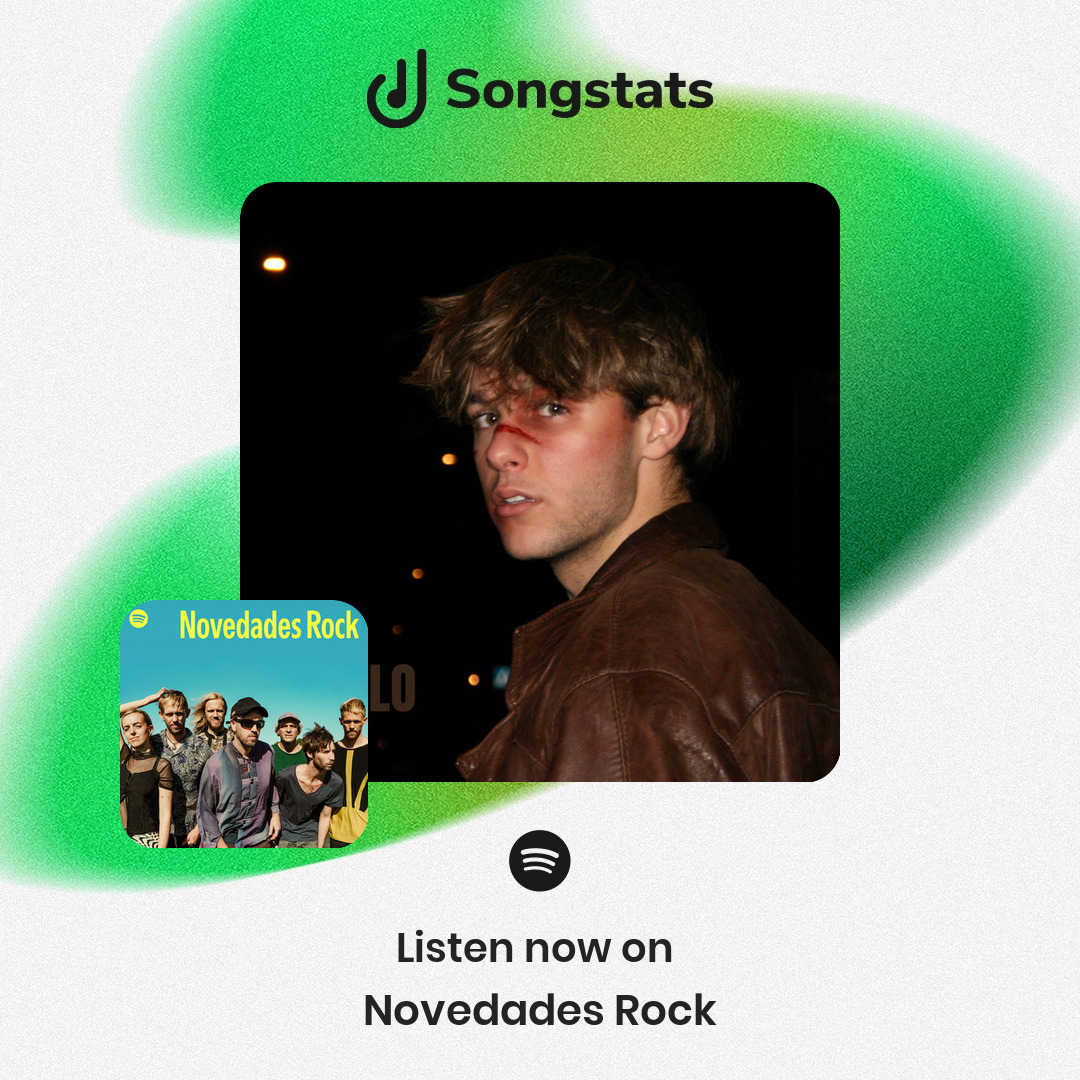 SongstatsApp's tweet photo. @nuukoooo_ Wow!! Just saw that "EL MALO" was added to the editorial playlist 'Novedades Rock' with over 50.4K Followers on Spotify! https://t.co/MBFnwkIr7k