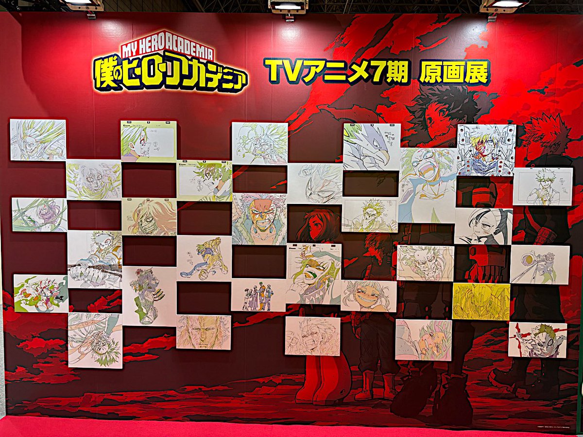 【#ジャンプフェスタ2025】

<a href="/TOHOanimation/">TOHO animation</a> ブースでは
『僕のヒーローアカデミア』の
バラエティに富んだ展示を展開！
原作376話扉絵をテーマにした
描き下ろしのグッズ販売も!

詳しい内容はこちら▶️ heroaca.com/jf2025/

#ヒロアカ #heroaca_a