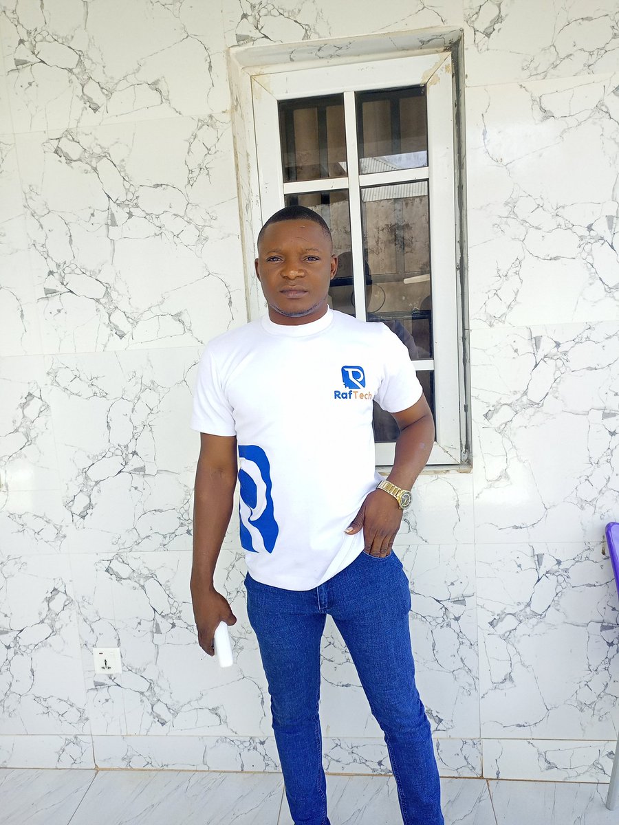 RotimiOfRaftech's tweet photo. Wearing my @raftech_ng shirt with pride! I believe in this company and its future.
RafTech Must Succeed
#RafTech #Passion
#DrivenToSucceed #RotimiOfRaftech https://t.co/zvEVLG5hDL