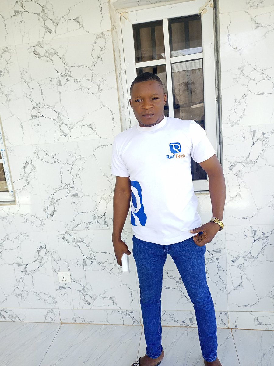 RotimiOfRaftech's tweet photo. Wearing my @raftech_ng shirt with pride! I believe in this company and its future.
RafTech Must Succeed
#RafTech #Passion
#DrivenToSucceed #RotimiOfRaftech https://t.co/zvEVLG5hDL