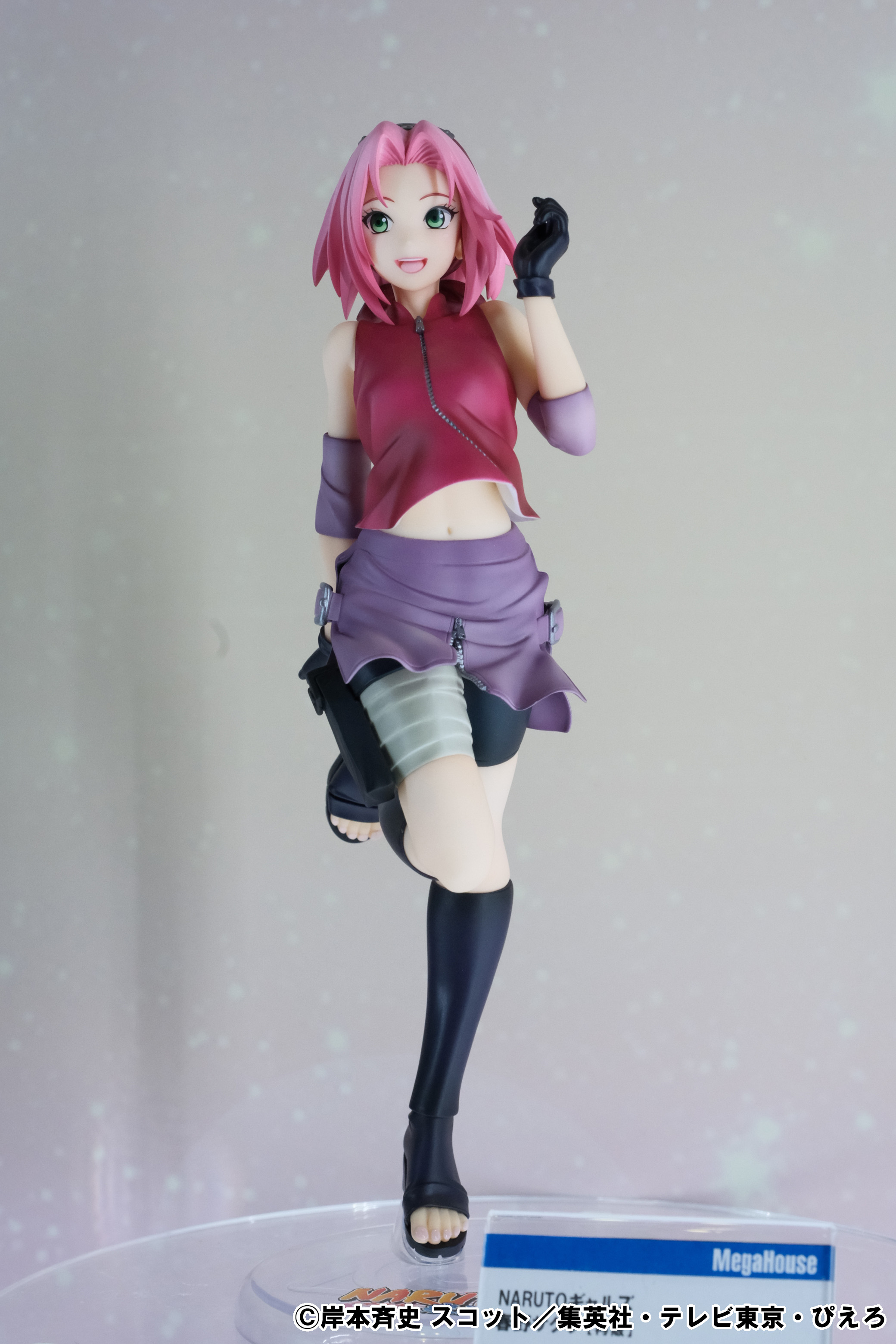 春野サクラ　ナルトギャルズ　メガハウス NARUTO-ナルト- 疾風伝』春野サクラが「桜花衝」を放つ力強い姿で