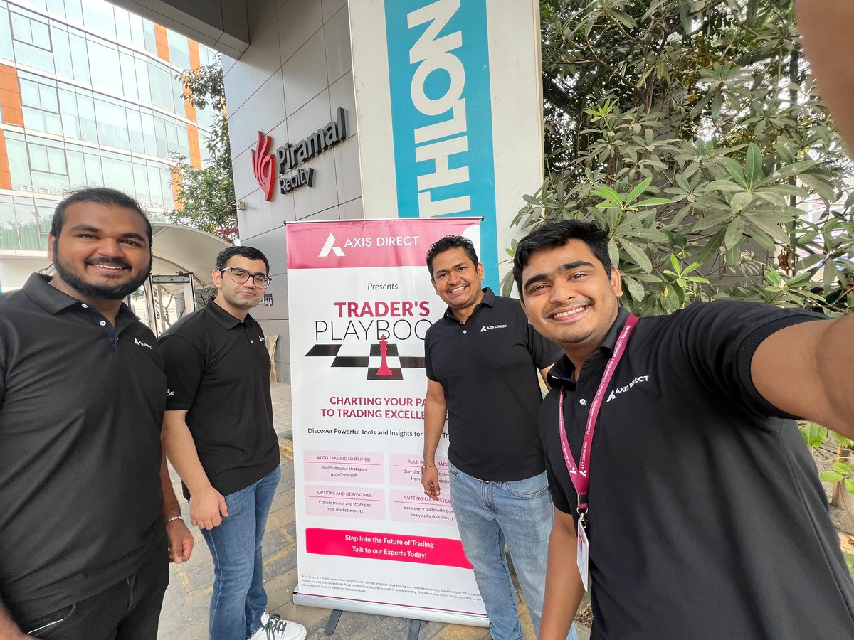 gautam_sidd's tweet image. Wait is over! The Traders PlayBook event has started. 🎯 It&apos;s time to dive into insightful sessions and level up your trading game. Let’s learn and grow together! 💡📈
#EVENT #TradersPlayBook #LearnAndTrade