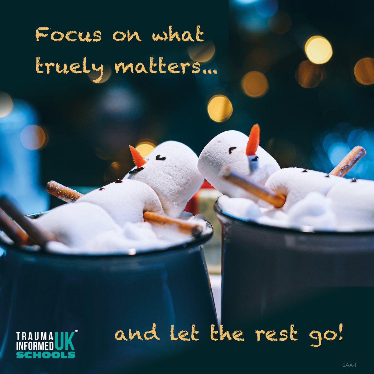 It's important to set realistic expectations for ourselves and our families over Christmas. Remember, it's okay if things don't go exactly as planned- focus on what truly matters to you and let the rest go…

#MentalHealth #TraumaInformed #TISUK