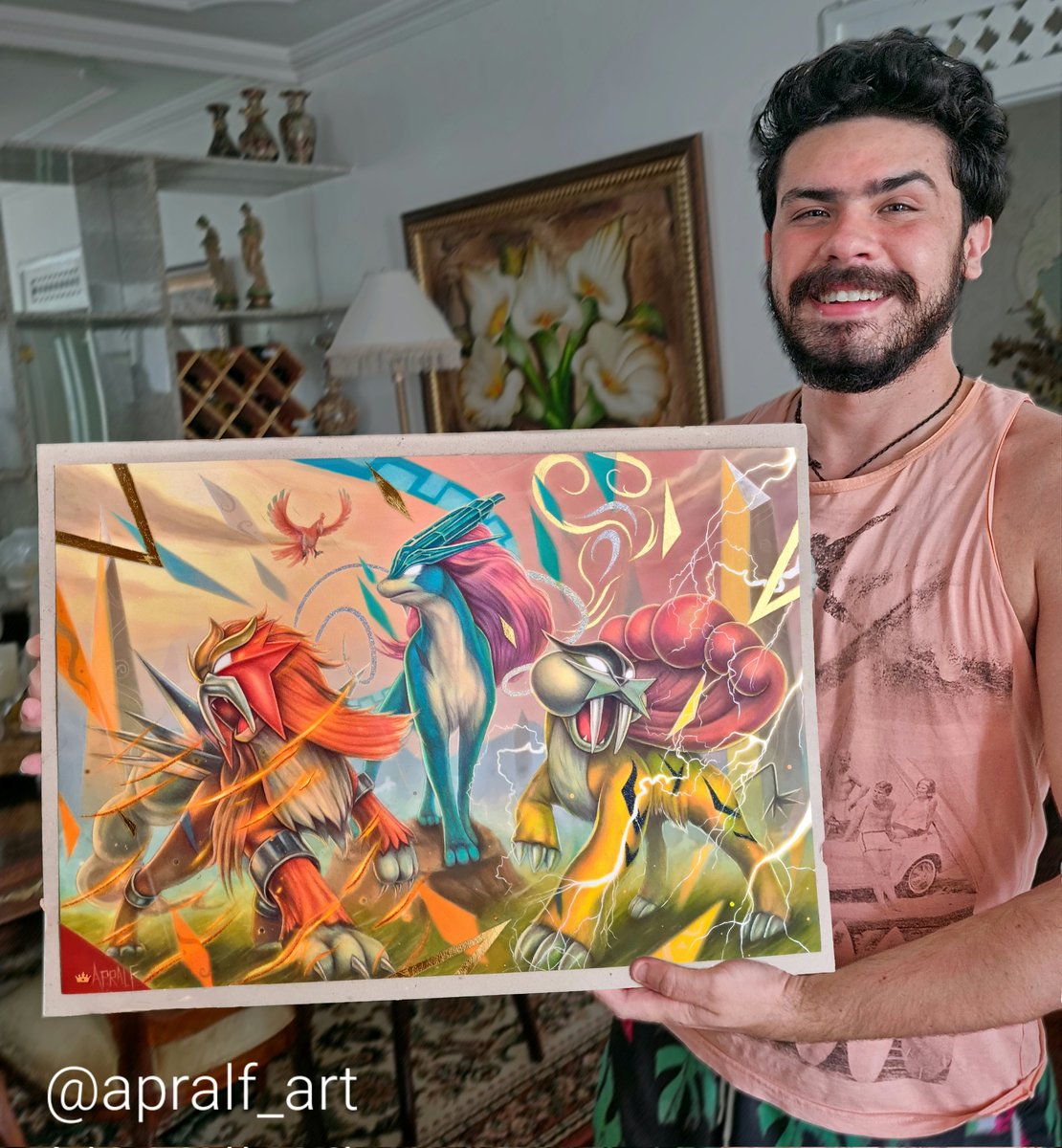 Apralf_art's tweet photo. @Pokemon My art 🎨✨️ https://t.co/WwX5dtumSb