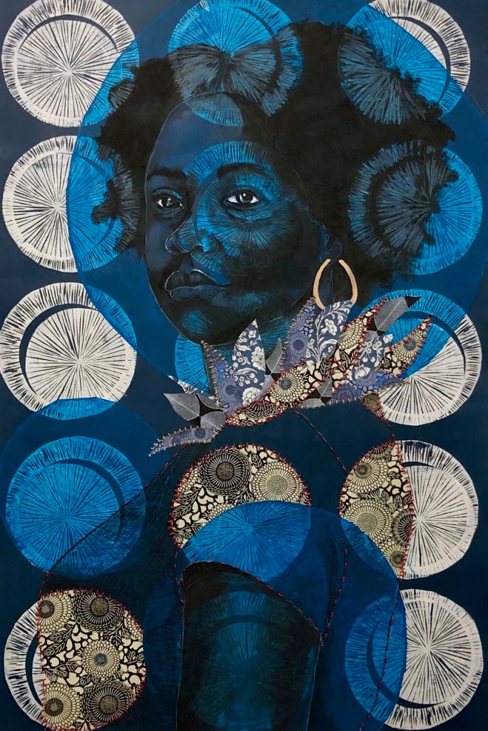 womensart1's tweet photo. 'Night Bird' by Delita Martin, contemporary US artist #WomensArt https://t.co/DH5GGaBVD6