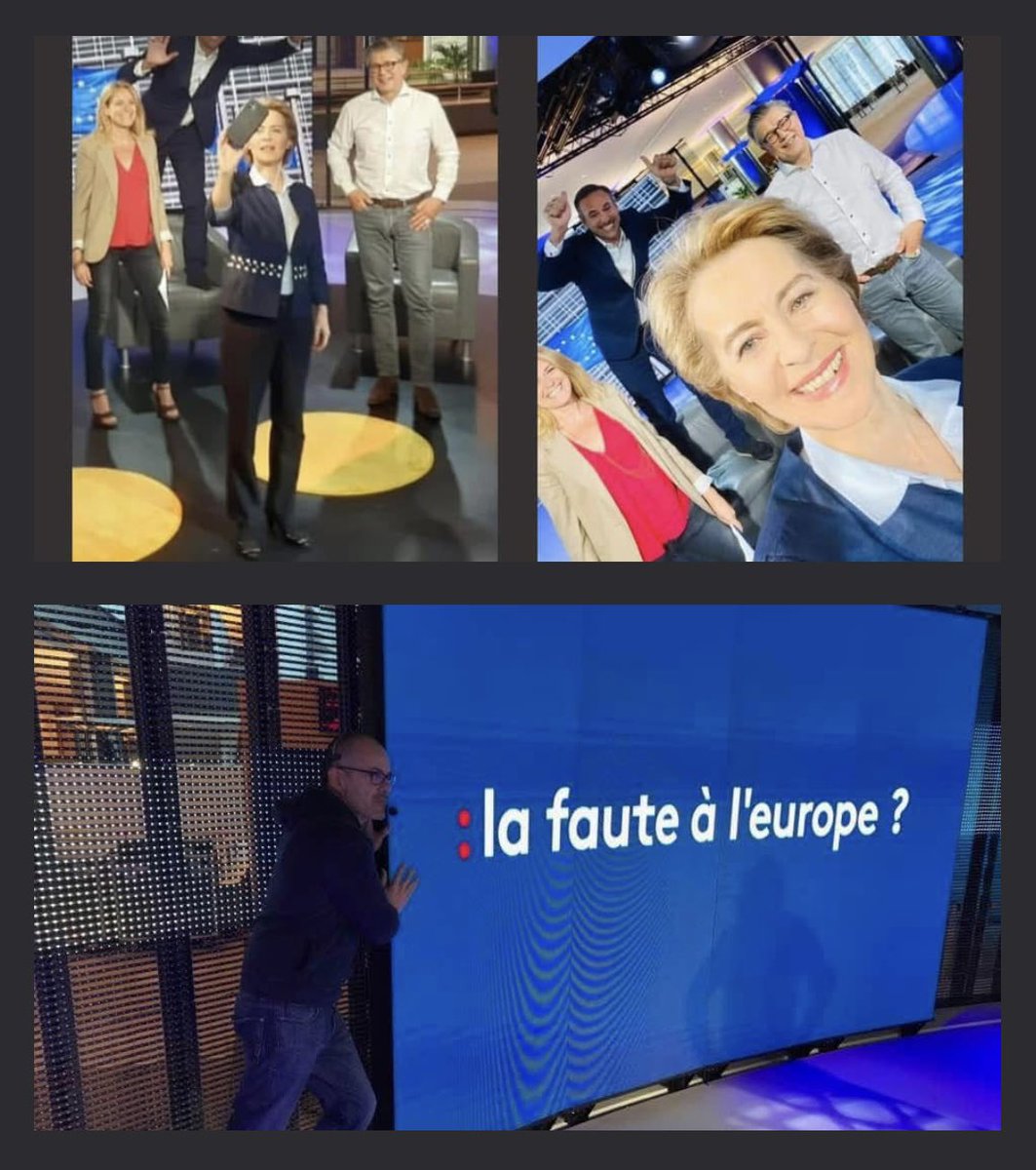 Voilà, c’est fini. Après 8 saisons, «La Faute à l’Europe?», l’émission qui a réussi à donner le sourire à Ursula, tire sa révérence. 
Merci pour votre fidélité. Nous espérons avoir contribué à vous informer sur ce qui se passe à Bruxelles. 
À bientôt pour de nouvelles aventures!