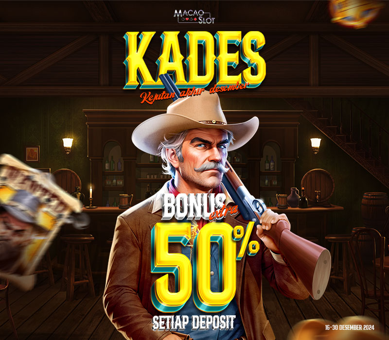 MACAOSLOT - AMBIL PROMO SETIAP DEPOSIT "KADES50%""

KADES 50% - KEJUTAN AKHIR DESEMBER '
➡️ Min Depo Rp 25.000
➡️ Max Bonus 12.500
➡️ Khusus Slot
➡️ Klaim 2x Setiap hari

DAFTAR MACAOSLOT - heylink.me/officialmacaos…