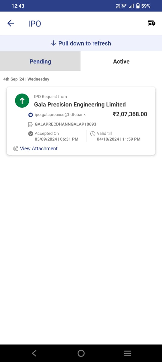 xmycom's tweet photo. @NPCI_BHIM

Not able to cancel IPO mandate even the date is closed. no any option or call to multiple time but no response and say waiting for 30 min and call disconnected automatically. https://t.co/k0OsFShUdC