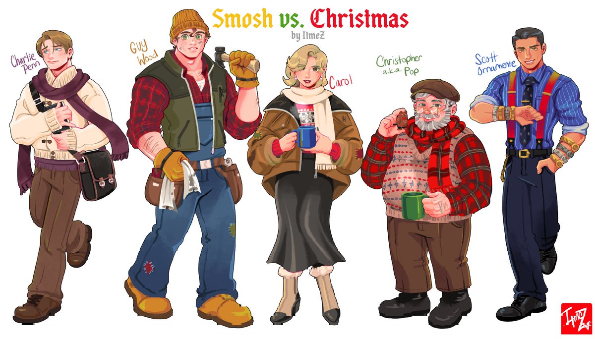 itme_z's tweet photo. what's a guy gotta do to get some good hot cocoa around here in Kringleton ⁉️ #smoshvschristmas https://t.co/3sJDtLulzd
