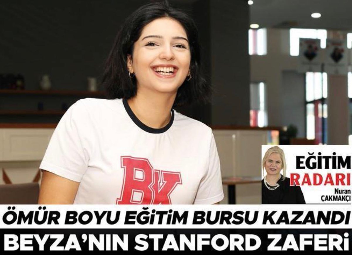 Beyza’nın Stanford zaferi🌷🌷🌷
