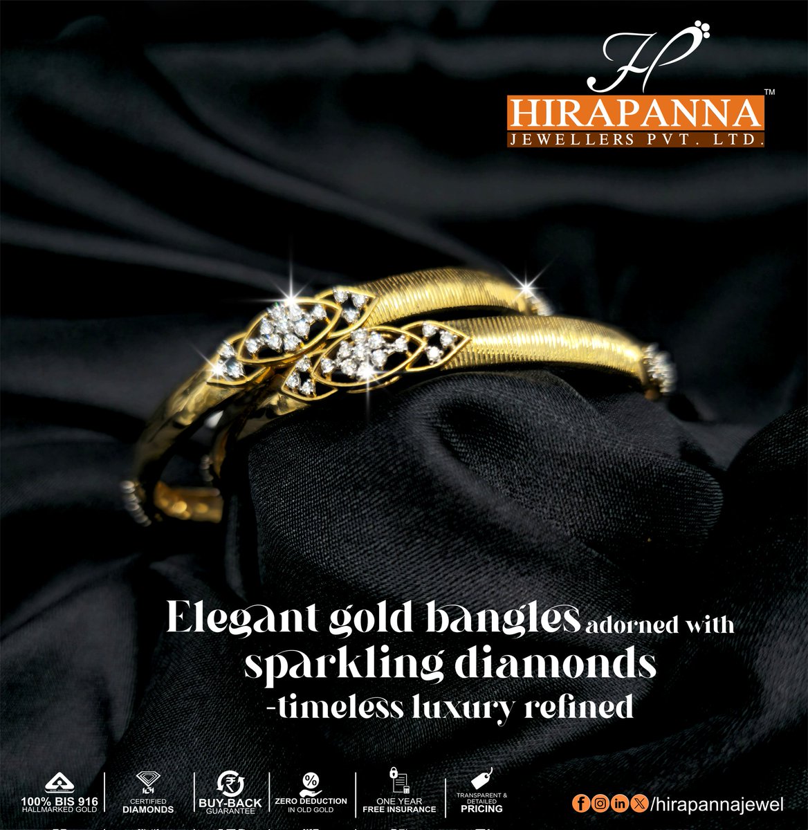 hirapannajewel's tweet photo. Elegant gold bangles adorned with sparkling diamonds—timeless luxury redefined !
.
#ShineBright #antiquejewellery
#antiquegoldring #goldjewellery #goldshine #LuxuryRedefined
#HiraPannaJewellers #DiamondLuxury #ShineBright #hirapannajewels #hpjmuz #diamondcollection #bewowindia https://t.co/LtytbOunOa