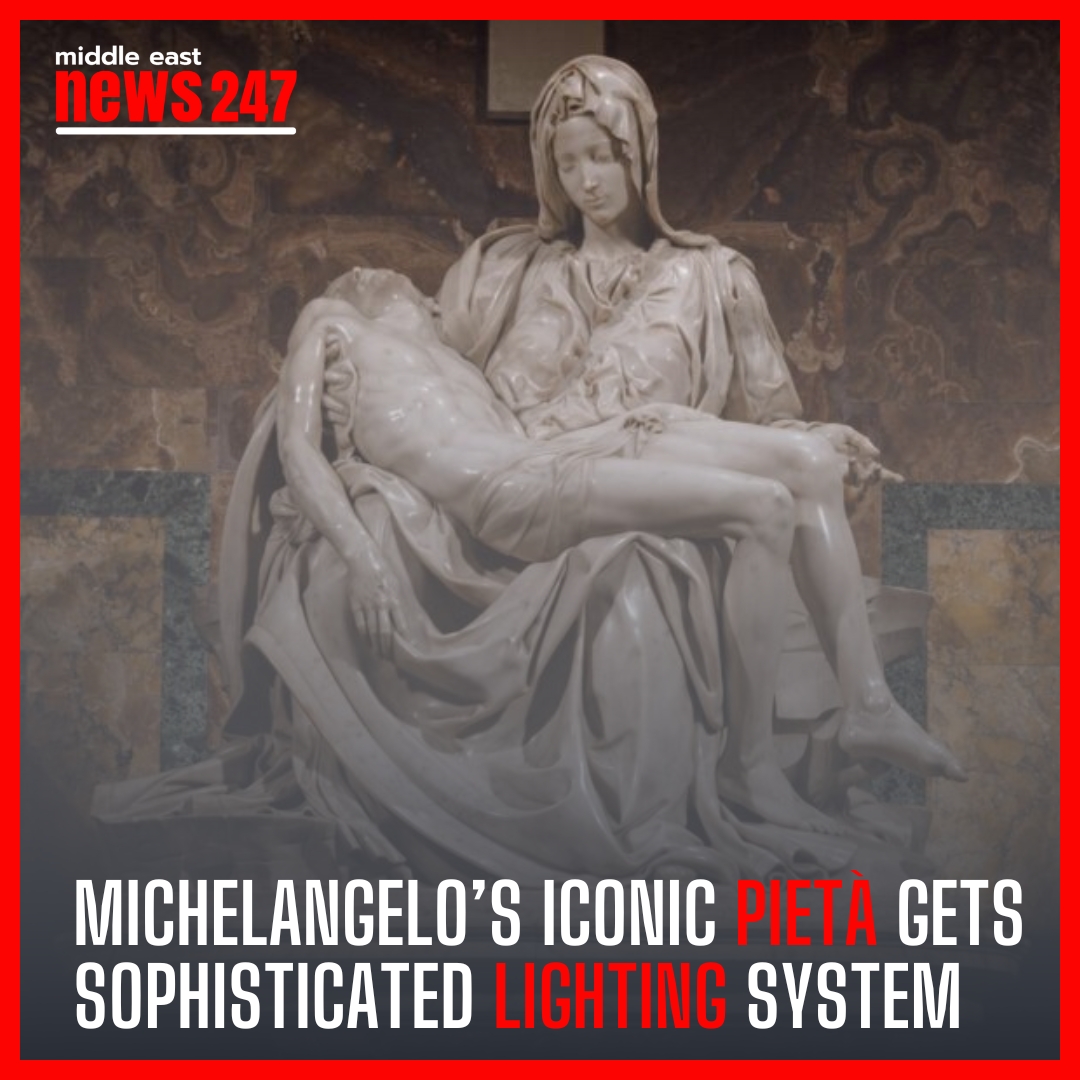 menews247's tweet image. Michelangelo’s iconic Pietà, housed in Saint Peter’s Basilica in Rome, has been brought back to life with a stunning new lighting design.
Read more through the link below !
menews247.com/michelangelos-…
#Pietà #iGuzzini #vatican #michelangelo #lighting #lightingsolutions #menews247