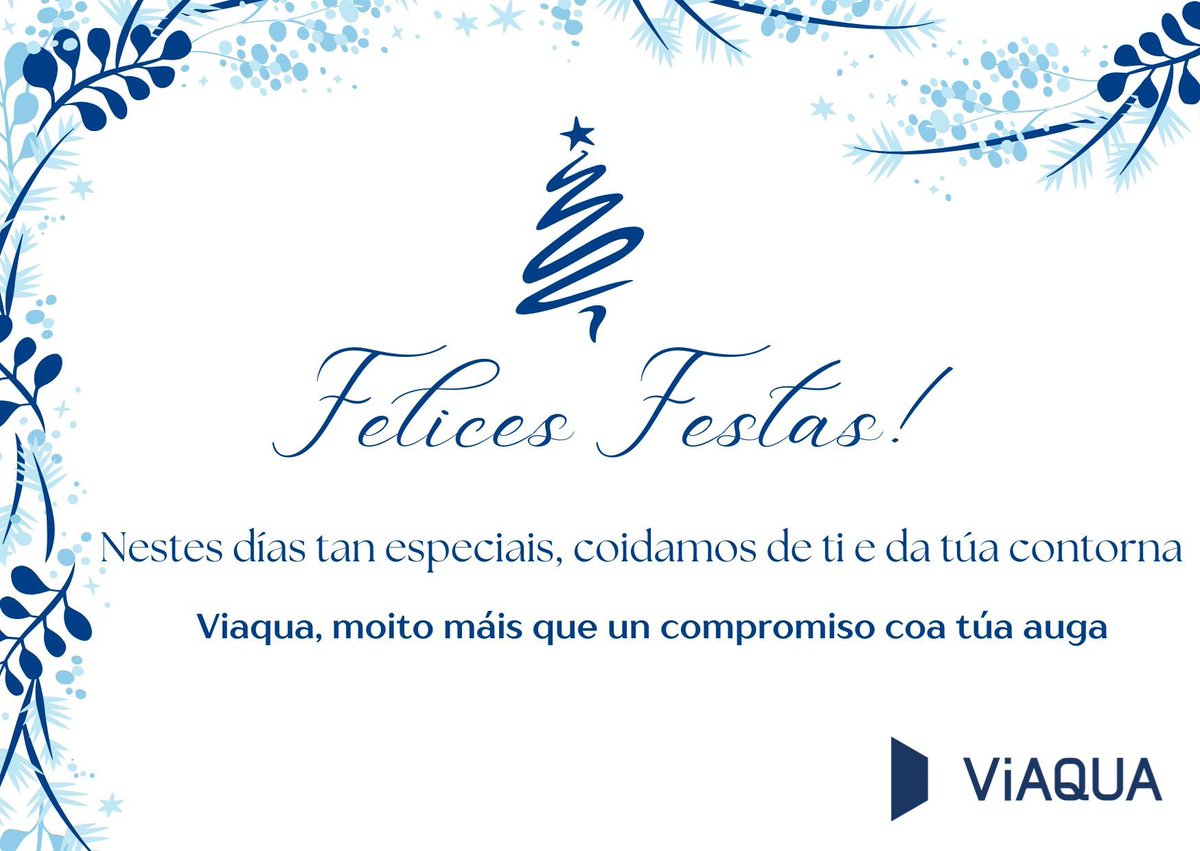 XUNTOS NON SÓ SUMAMOS, MULTIPLICAMOS. Grazas ao equipo de @VIAQUA por este 2024 e por facerme sentir orgulloso de estar convosco. Onte tivemos petisco de Nadal 🥂🎄🧑‍🎄. BO NADAL E PREPARADOS PARA A FESTA.