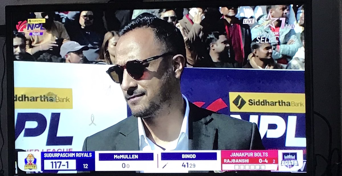 Debkumarshah's tweet photo. Extremely poor fielding of Janakpur_bolts! #NPLt20 #janakpurbolts #Final_match #npl2024 #janakpurbolts_vs_sudurpascim_royals https://t.co/tvyYzKbwN7