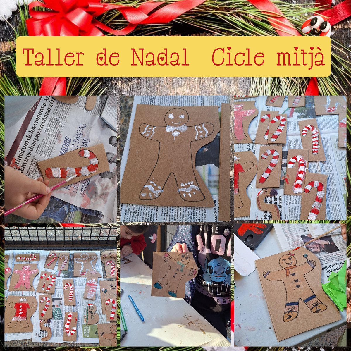 Bon dia! Us compartim fotos de l'espai migdia de l'Escola Tomàs Moro i aprofitem per a desitjar-vos un bon inici de Festes de Nadal!