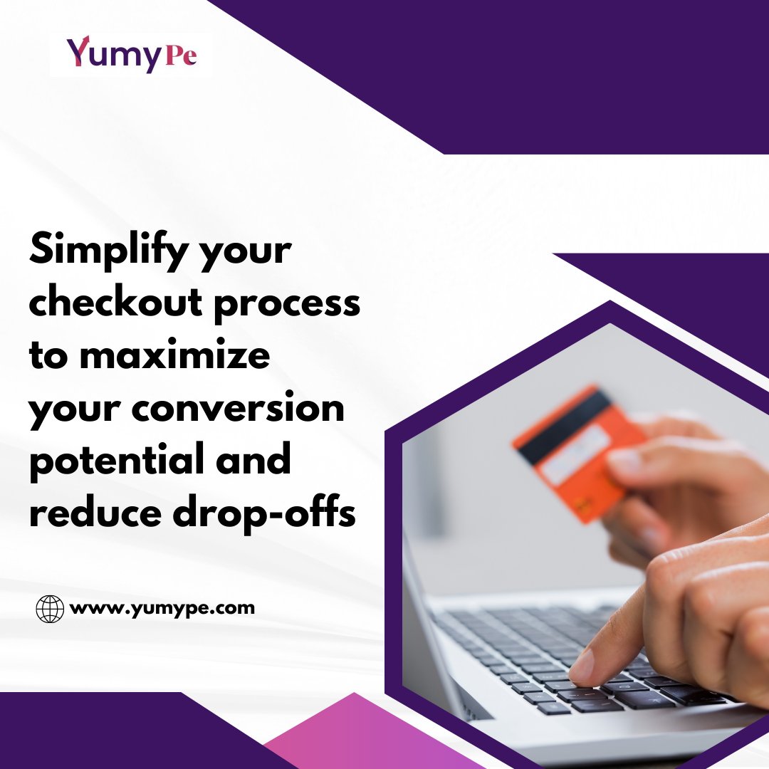 Maximize your conversion rates by simplifying the checkout process and reducing friction. 🛒
.
.
#yumype #CheckoutOptimization #BoostConversions #SimplifyPayments #IncreaseSales #EcommerceTips #UserExperience #ReduceDropOffs #OnlineSalesSuccess #CustomerSatisfaction