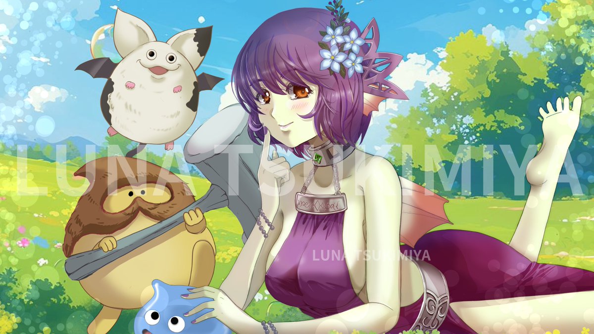 ルナ（月見夜るな）DQX実況💜Vtuber (@Lunadqxsub) / X