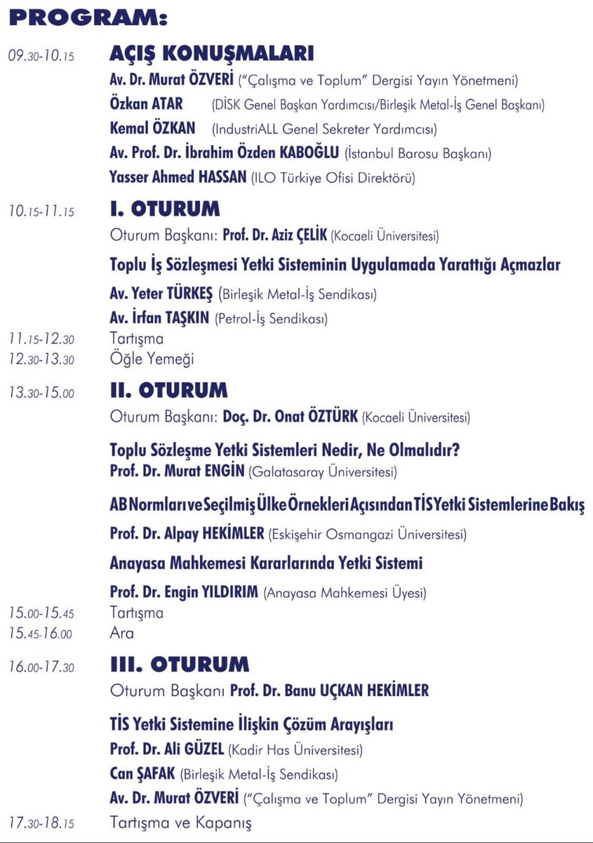 Kemal Özkan (@kemal4ituc) on Twitter photo Bringing solidarity greetings to the conference of <a href="/BirlesikMetal/">BİRLESİK METAL-İŞ</a> on “Collective Agreement Authorization System Problems and Solutions". Struggle continues ✊✊✊
<a href="/IndustriALL_GU/">IndustriALL 🦋 @industriall-union.org</a> <a href="/industriAll_EU/">industriAll Europe</a> <a href="/Jude_KD/">Jude Kirton-Darling</a> <a href="/DISK_Int/">DISK International</a> Bringing solidarity greetings to the conference of <a href="/BirlesikMetal/">BİRLESİK METAL-İŞ</a> on “Collective Agreement Authorization System Problems and Solutions". Struggle continues ✊✊✊
<a href="/IndustriALL_GU/">IndustriALL 🦋 @industriall-union.org</a> <a href="/industriAll_EU/">industriAll Europe</a> <a href="/Jude_KD/">Jude Kirton-Darling</a> <a href="/DISK_Int/">DISK International</a>
