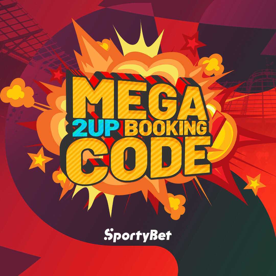 SportyBet's tweet image. 🔥 2UP MEGA BOOKING CODE (SATURDAY) 🔥

💥 250 ODDS 💥

🇳🇬 C0C7908 - sportybet.com/?shareCode=C0C…

🇬🇭 C0C790

🇹🇿 C0C790

🇿🇲 C0C790 

⚽ Double the excitement and double your chances this Saturday! 💰

 sporty.bet/load_booking_c…

#SportyBet #2UP #MegaOdds #WeekendBetting #BetSporty
