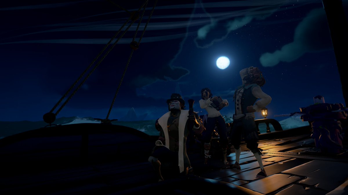 AftonLifeSoT's tweet photo. Sleep? Where we going we don't need sleep
#madness #BeMorePirate @SeaOfThieves @CaptainKombuSoT @ChiefNoriSoT https://t.co/lkoVDngznK