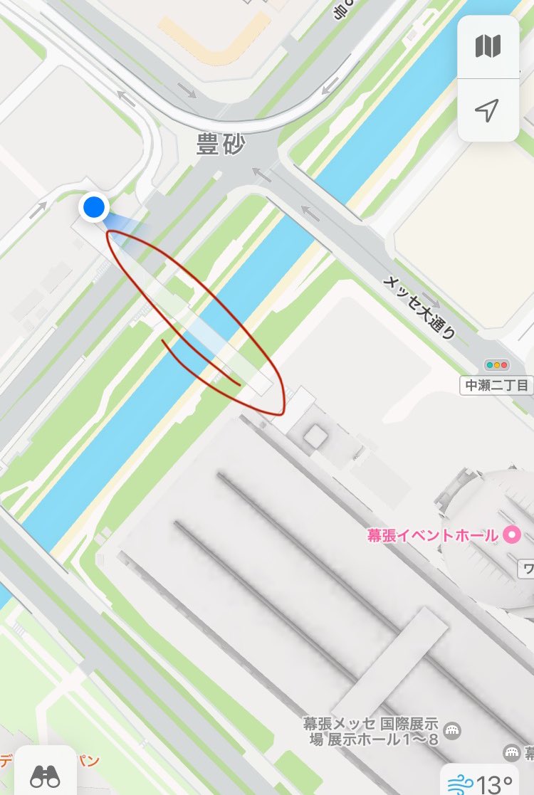 amgwpj04's tweet photo. @sakura37yuki 探したのですが画像見つからずGoogleマップで失礼します。こちらの通路になるのですが大丈夫でしょうか？ https://t.co/MfXCkp5Pgk