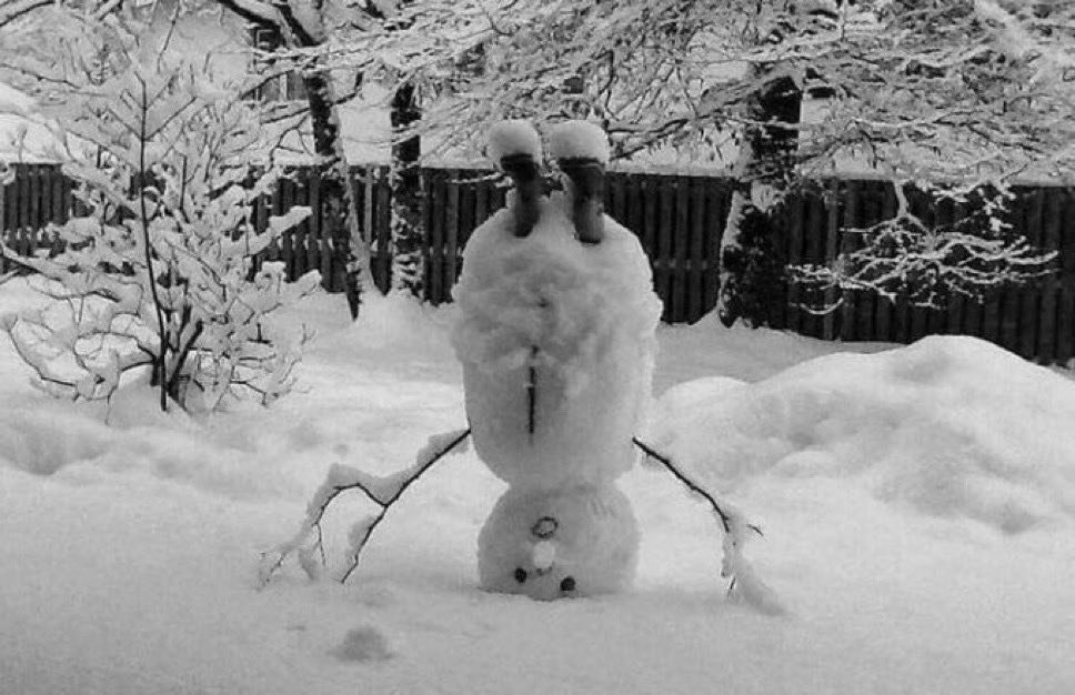 Upside down.. ☃️