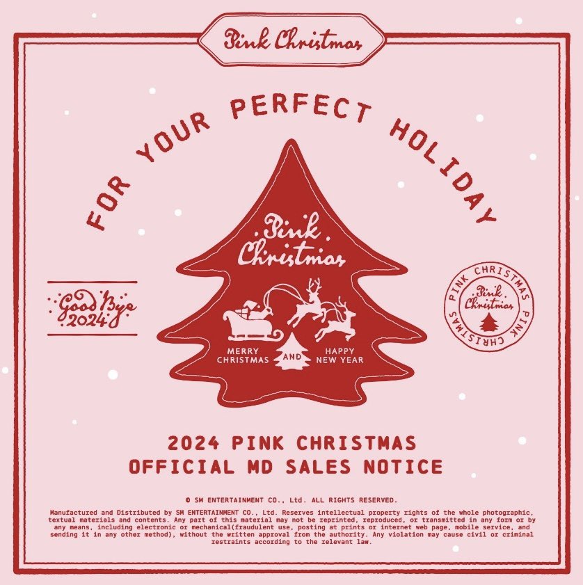 Pls RT แจก 2 อัน
รอบ Pre 2024 PINK CHRISTMAS MD รับทุกวง 
🎄 Random Pack 160฿ มจ 70

สนใจ forms.gle/hYdaG8Bfbeb1iV…  

📦 ค่าส่ง 40฿ 

❌ ปิด 26/12 (20:00)

- จ่ายส่วนที่เหลือ 25 ม.ค 68
- เก็บรอบเดียว ✈️Air

#ตลาดนัดnct #ตลาดนัดnct127 #ตลาดนัดnctdream #ตลาดนัดwayv #ตลาดนัดnctwish