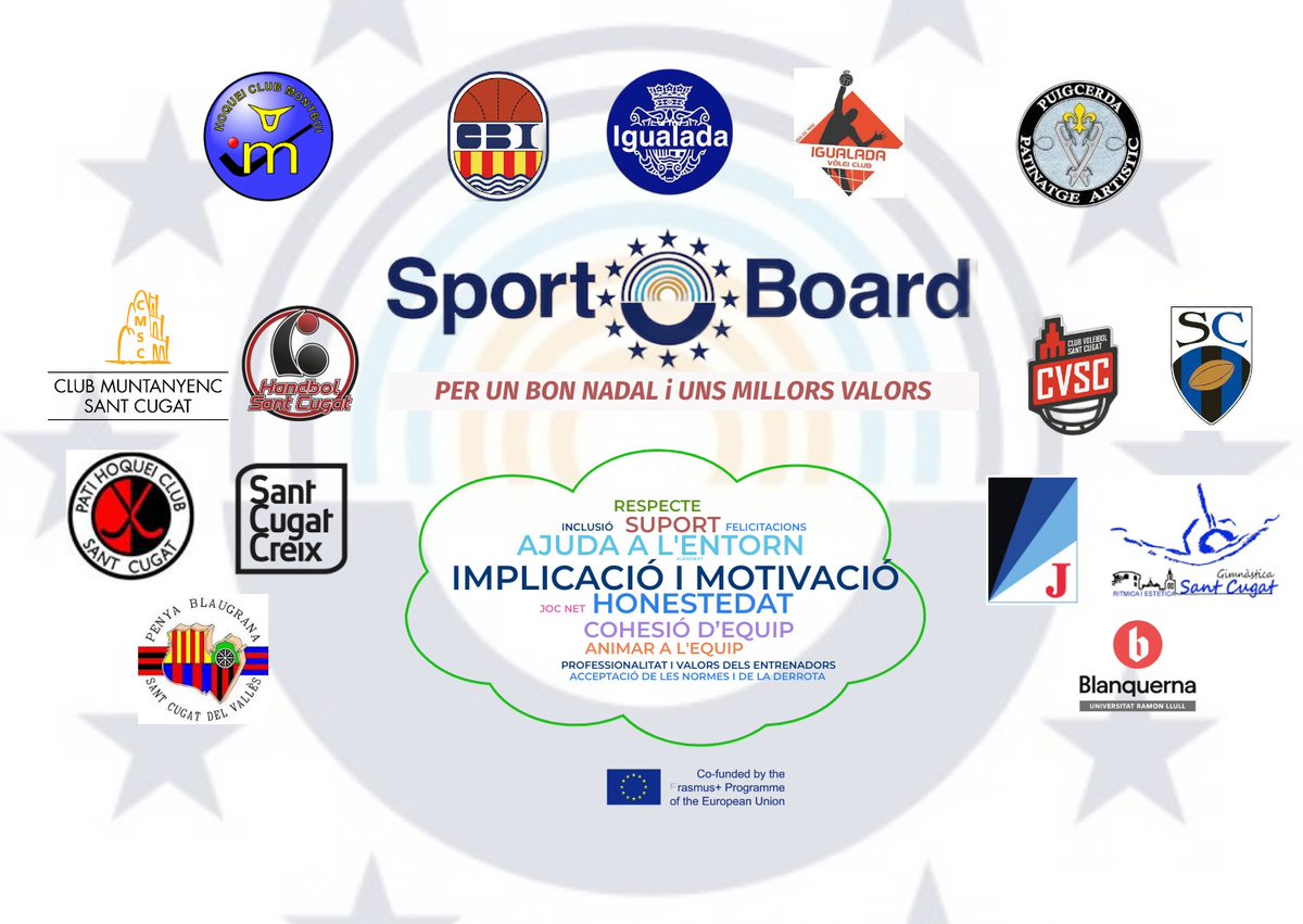 SportBoard_E4S (@e4s_santcugat) on Twitter photo A <a href="/SantCugatCreix/">𝗦𝗮𝗻𝘁𝗖𝘂𝗴𝗮𝘁𝗖𝗿𝗲𝗶𝘅</a> tanquem el pilot 2024 treballant per un esport amb respecte, joc net, salut i qualitat, els nostres pilars
Amb l'observatori de comportaments en l'esport
👉 tuit.cat/nts78
Iniciarem 2025 oberts a més clubs i ciutats i fer de l'esport una eina educativa A <a href="/SantCugatCreix/">𝗦𝗮𝗻𝘁𝗖𝘂𝗴𝗮𝘁𝗖𝗿𝗲𝗶𝘅</a> tanquem el pilot 2024 treballant per un esport amb respecte, joc net, salut i qualitat, els nostres pilars
Amb l'observatori de comportaments en l'esport
👉 tuit.cat/nts78
Iniciarem 2025 oberts a més clubs i ciutats i fer de l'esport una eina educativa