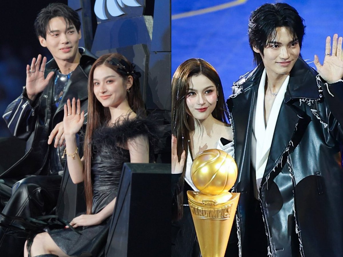 🐰🐻 WinPrim at GMMTV starlympics opening parade 🦅💙

#GMMTVStarlympics2023
#GMMTVStarlympics2024 
#winmetawin #primiily #winprim 

2023                                                 2024