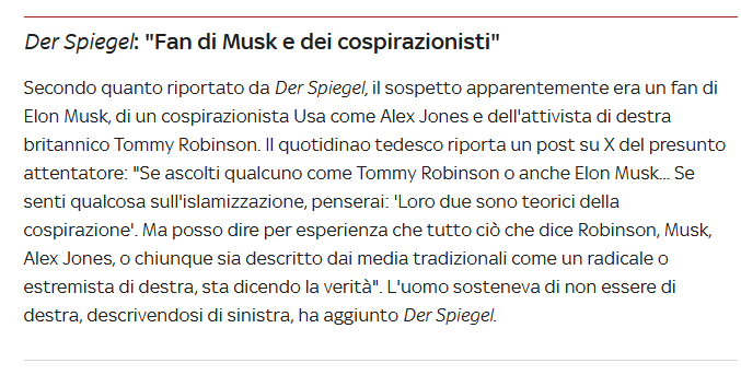 Bellisonus's tweet image. Ah! questi fan di #Musk che si gettano con l'auto sulla folla dei #mercatini di #natale... (cit.)  #attentato #Magdeburgo #terrorismo #islamista