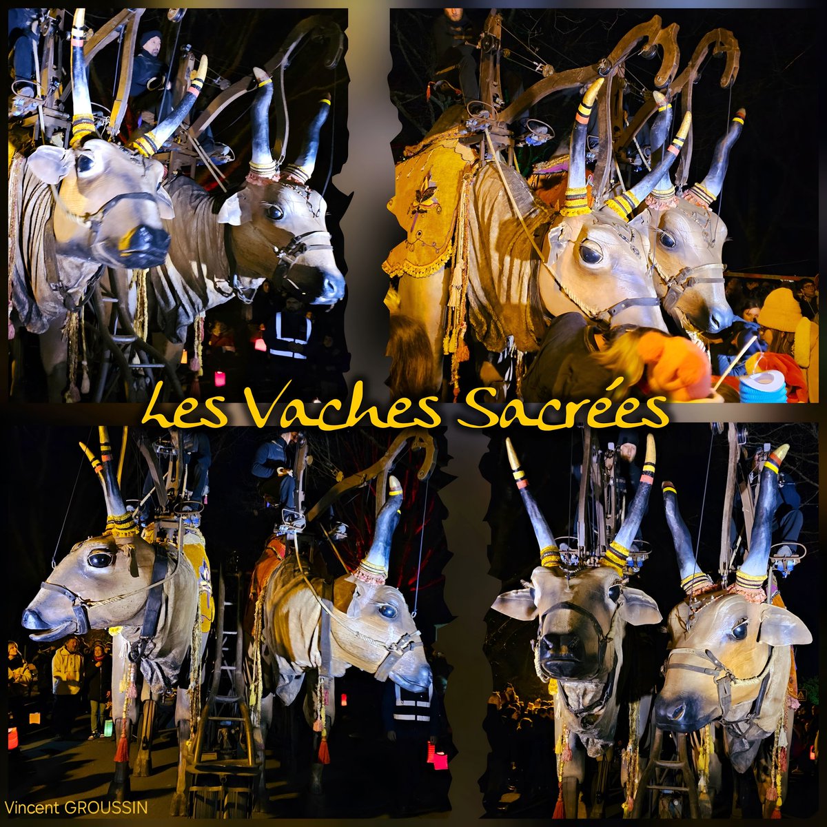 photographe_vg's tweet photo. "Les Vaches Sacrées à Sainte-Luce"
#photographevg #photographedesaintelucesurloire #vincentgroussin #reportage #BaladeSympa #festivités #animation #vachessacrées #noel2024 #photo #photographie #photography #illustration #saintelucesurloire #loireatlantique #france https://t.co/g9lq10MZIc