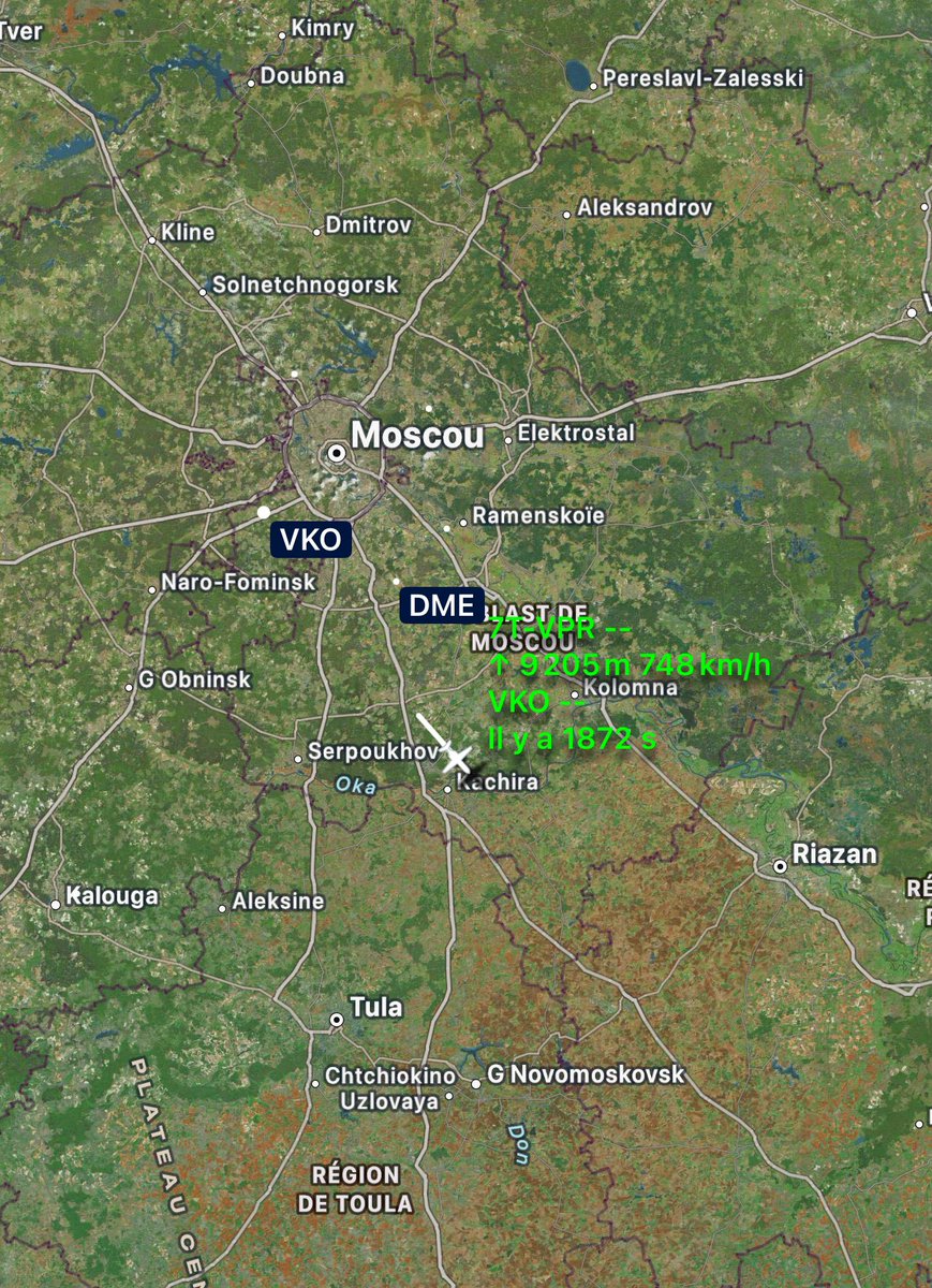 CH_LEBAD's tweet photo. 🕰️ 10:42 #MOSCOU 🇷🇺
✈️ #7TVPR #AAF🇩🇿
📍🛫 #VKO / #UUWW
🚩 ↘️. destination Baku #GYD 🇦🇿 https://t.co/bmDIfnrai2