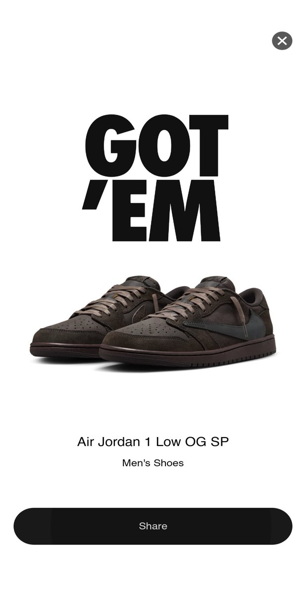 StewdentOfLife's tweet photo. A 2nd W on #snkrs within a month. Something about to go wrong with the universe! https://t.co/4EpTrohX1w