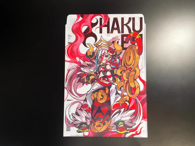 #POPLOOP 新刊【HAKU-EN】グッズ紹介第2弾【クリアファイルバッグ】A4サイズ対応のクリアファイルバッグミシン目に沿って切ってもらうと、クリアファイルに大変身前作、前々作と続く大人気アイテムです今回のグッズセットも、ぜひこちらに入れてお持ち帰りを 