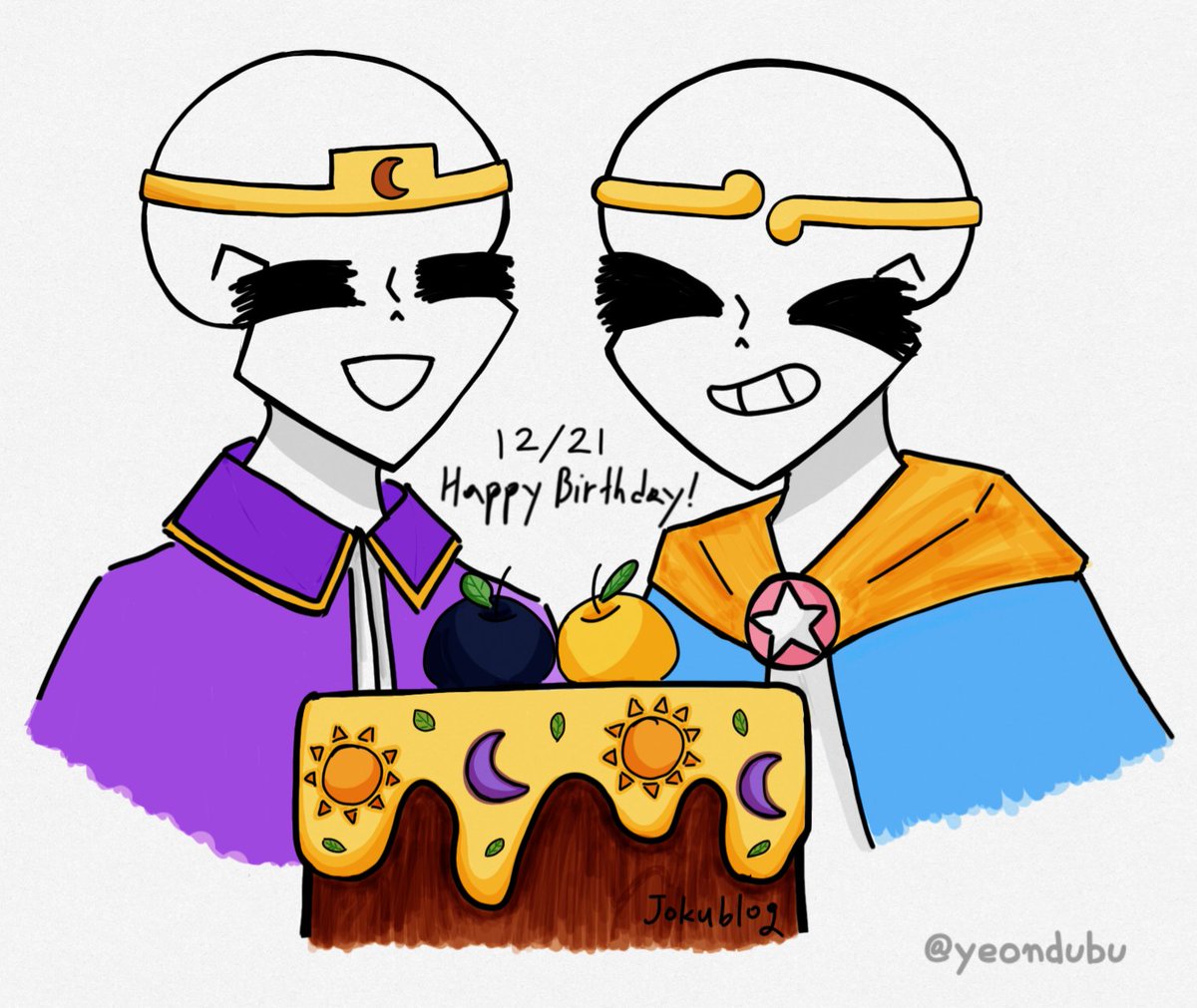 yeondubu152147's tweet photo. #Dreamtale #HappyBirthday #dreamsans #nightmaresans
#December21th #appletwins
#12月21日は夢兄弟の誕生日
사과형제 생일 축하해!!!🎂🥳 https://t.co/FsHuQbRcM2