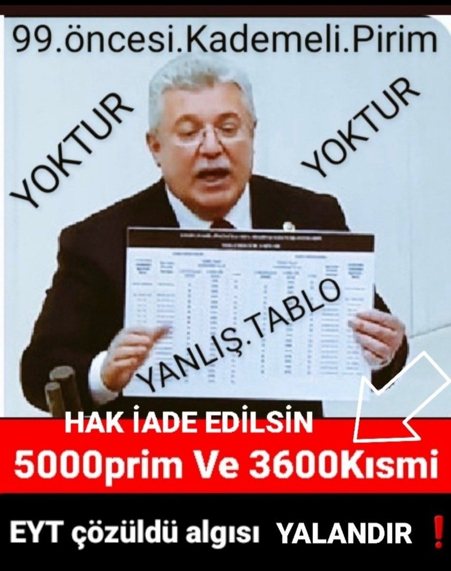 <a href="/RTErdogan/">Recep Tayyip Erdoğan</a> DEĞERLİ EYT MAĞDURLARIMIZ EYT DE KADEMELİ EMEKLİLİK VE 3600 GÜN 50 55 YAŞ MAĞDURİYETİ,SAYIN CUMHURBAŞKANIMIZ TARAFINDAN DEVAM ETTİRİLMEKTEDİR <a href="/RTErdogan/">Recep Tayyip Erdoğan</a> <a href="/Akparti/">AK Parti</a> <a href="/akbasogluemin/">Av. M.Emin AKBAŞOĞLU 🇹🇷</a> <a href="/isikhanvedat/">Prof. Dr. Vedat Işıkhan</a> <a href="/herkesicinCHP/">CHP 🇹🇷</a> <a href="/resulku/">resul kuru</a> <a href="/yilmaztunc/">Yılmaz TUNÇ</a> <a href="/cenginyurt52/">Cemal Enginyurt</a> <a href="/gamzetascier/">Gamze Şengel TAŞCIER</a>  <a href="/melih_meric/">Melih Meriç</a>