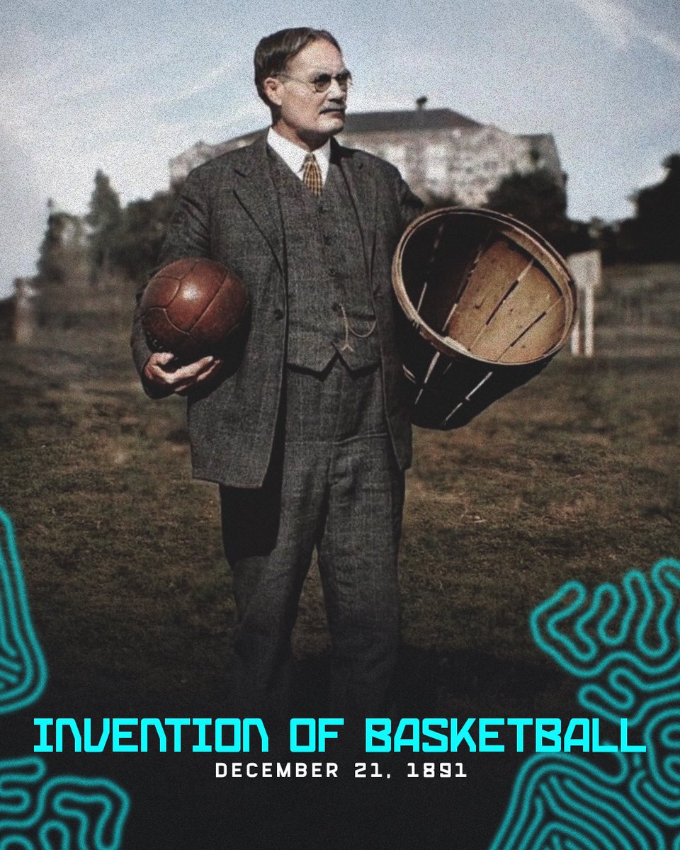 We thank you, Dr. Naismith! ❤️

December 21 is recognized as #WorldBasketballDay, commemorating the first basketball game played on this date in 1891.